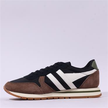 Gola Men Daytona Chute Retro Trainer - Black Otter